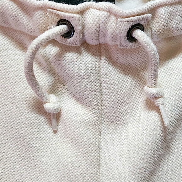 Lauren Ralph Lauren cuffed crop jogging pants Size L Color off white - Picture 2 of 13
